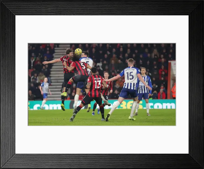 Framed Print : Intense Premier League Showdown: Bournemouth vs. Brighton (21JAN20) Framed Print : Intense Premier League Showdown: Bournemouth vs. Brighton (21JAN20)