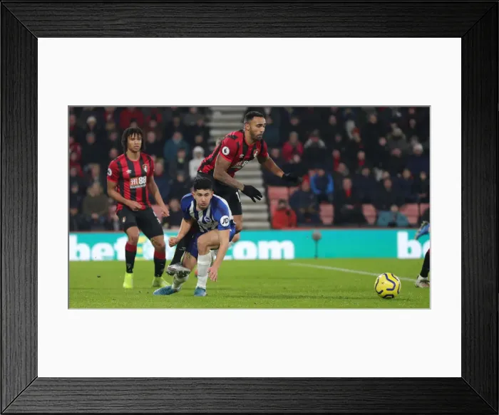 Framed Print : Intense Premier League Showdown: Bournemouth vs. Brighton (21JAN20) Framed Print : Intense Premier League Showdown: Bournemouth vs. Brighton (21JAN20)