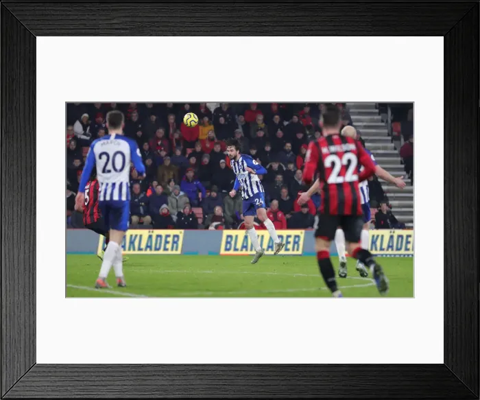 Framed Print : Intense Premier League Showdown: Bournemouth vs. Brighton (21JAN20) Framed Print : Intense Premier League Showdown: Bournemouth vs. Brighton (21JAN20)