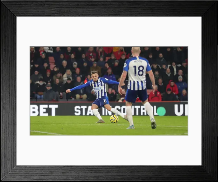 Framed Print : Bournemouth vs. Brighton: A Premier League Battle at Vitality Stadium (21JAN20) Framed Print : Bournemouth vs. Brighton: A Premier League Battle at Vitality Stadium (21JAN20)