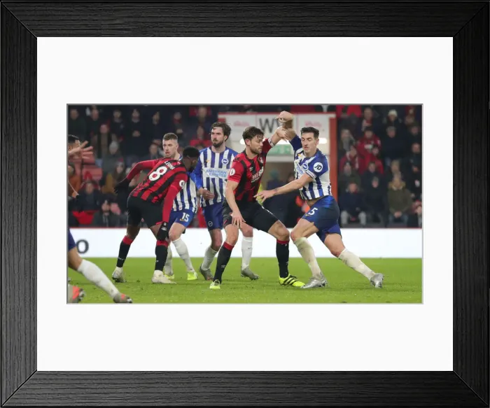 Framed Print : Intense Premier League Showdown: Bournemouth vs. Brighton (21JAN20) Framed Print : Intense Premier League Showdown: Bournemouth vs. Brighton (21JAN20)