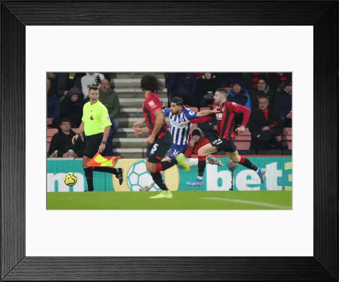 Framed Print : Intense Premier League Showdown: Bournemouth vs. Brighton (21JAN20) Framed Print : Intense Premier League Showdown: Bournemouth vs. Brighton (21JAN20)
