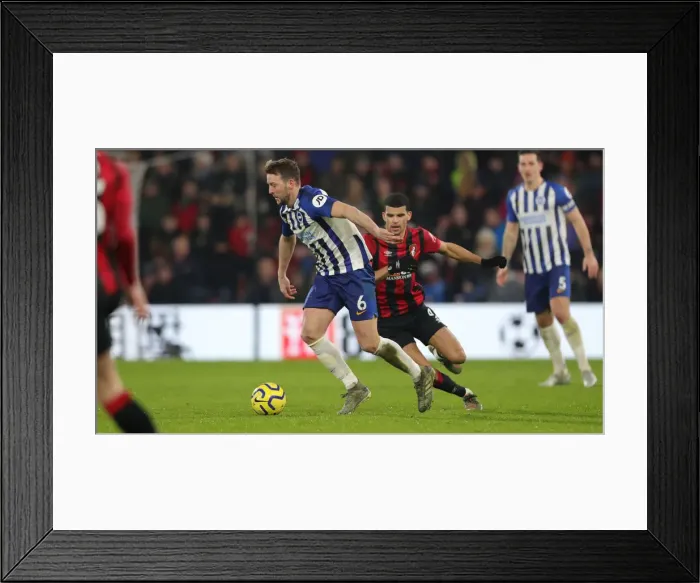 Framed Print : Intense Premier League Showdown: Bournemouth vs. Brighton (21Jan20) - Vitality Stadium Framed Print : Intense Premier League Showdown: Bournemouth vs. Brighton (21Jan20) - Vitality Stadium