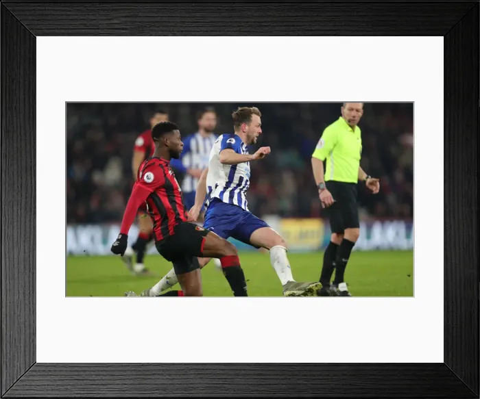 Framed Print : Intense Premier League Showdown: Bournemouth vs. Brighton (21JAN20) Framed Print : Intense Premier League Showdown: Bournemouth vs. Brighton (21JAN20)
