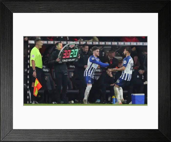 Framed Print : Intense Premier League Showdown: Bournemouth vs. Brighton (21JAN20) Framed Print : Intense Premier League Showdown: Bournemouth vs. Brighton (21JAN20)