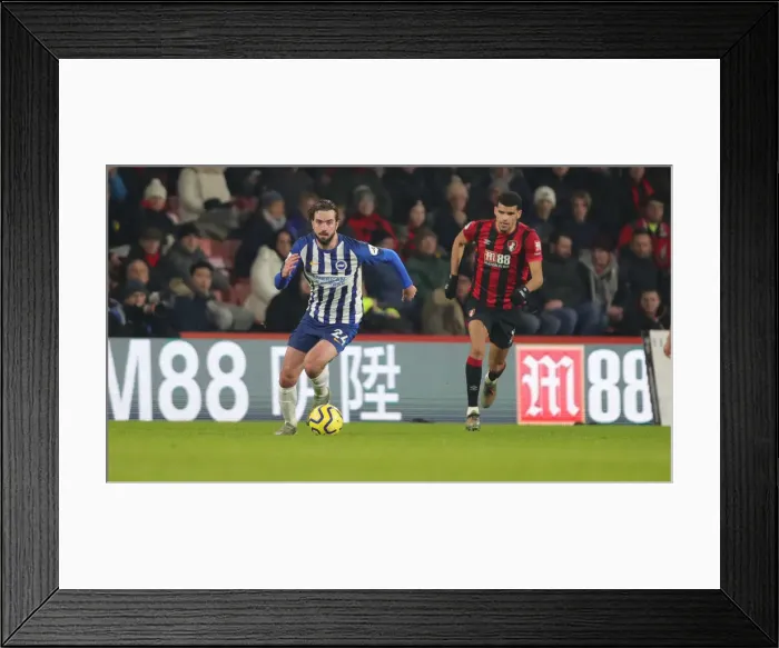 Framed Print : Intense Premier League Showdown: Bournemouth vs. Brighton (21JAN20) Framed Print : Intense Premier League Showdown: Bournemouth vs. Brighton (21JAN20)