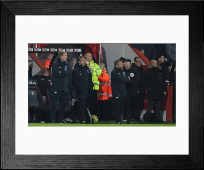 Framed Print : Intense Premier League Showdown: Bournemouth vs. Brighton (21JAN20) Framed Print : Intense Premier League Showdown: Bournemouth vs. Brighton (21JAN20)