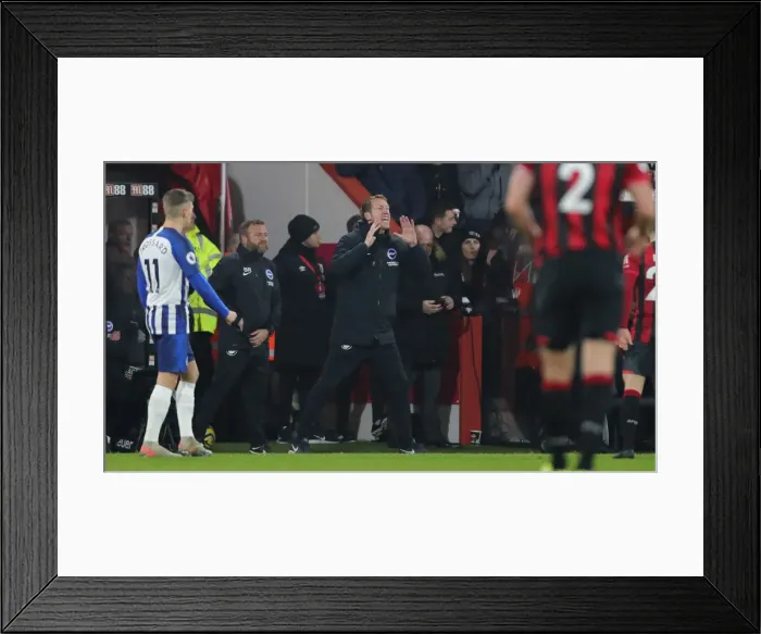 Framed Print : Intense Premier League Showdown: Bournemouth vs. Brighton (21JAN20) Framed Print : Intense Premier League Showdown: Bournemouth vs. Brighton (21JAN20)