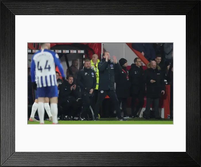 Framed Print : Intense Premier League Showdown: Bournemouth vs. Brighton (21JAN20) Framed Print : Intense Premier League Showdown: Bournemouth vs. Brighton (21JAN20)