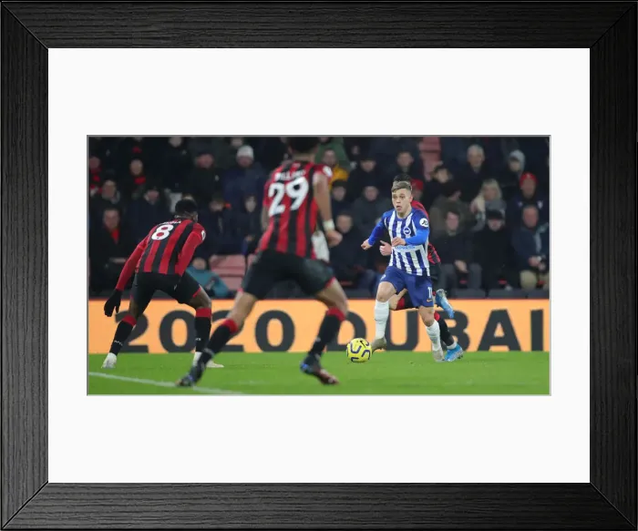 Framed Print : Intense Premier League Showdown: Bournemouth vs. Brighton (21JAN20) Framed Print : Intense Premier League Showdown: Bournemouth vs. Brighton (21JAN20)