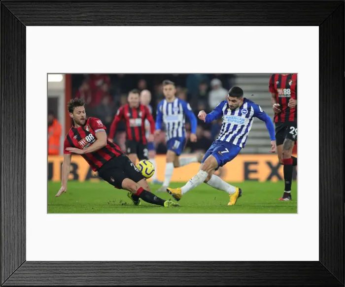 Framed Print : Intense Premier League Showdown: Bournemouth vs. Brighton (21JAN20) Framed Print : Intense Premier League Showdown: Bournemouth vs. Brighton (21JAN20)