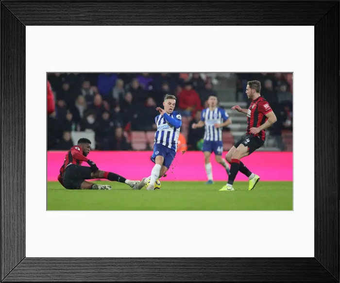 Framed Print : Intense Premier League Showdown: Bournemouth vs. Brighton (21JAN20) Framed Print : Intense Premier League Showdown: Bournemouth vs. Brighton (21JAN20)