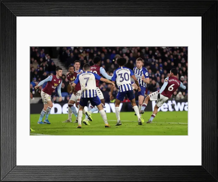 Framed Print : Brighton and Hove Albion vs. Aston Villa: A Premier League Clash at American Express Community Stadium (January 18, 2020) Framed Print : Brighton and Hove Albion vs. Aston Villa: A Premier League Clash at American Express Community Stadium (January 18, 2020)