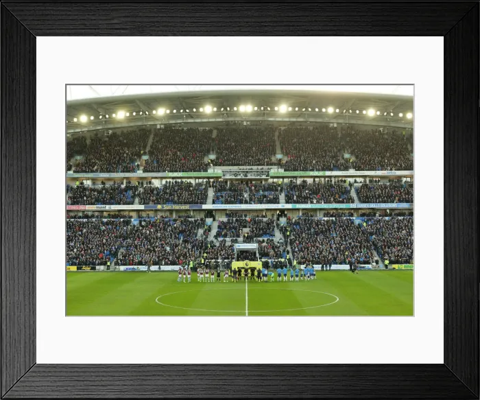 Framed Print : Brighton and Hove Albion vs. Aston Villa: A Premier League Clash at American Express Community Stadium (January 18, 2020) Framed Print : Brighton and Hove Albion vs. Aston Villa: A Premier League Clash at American Express Community Stadium (January 18, 2020)