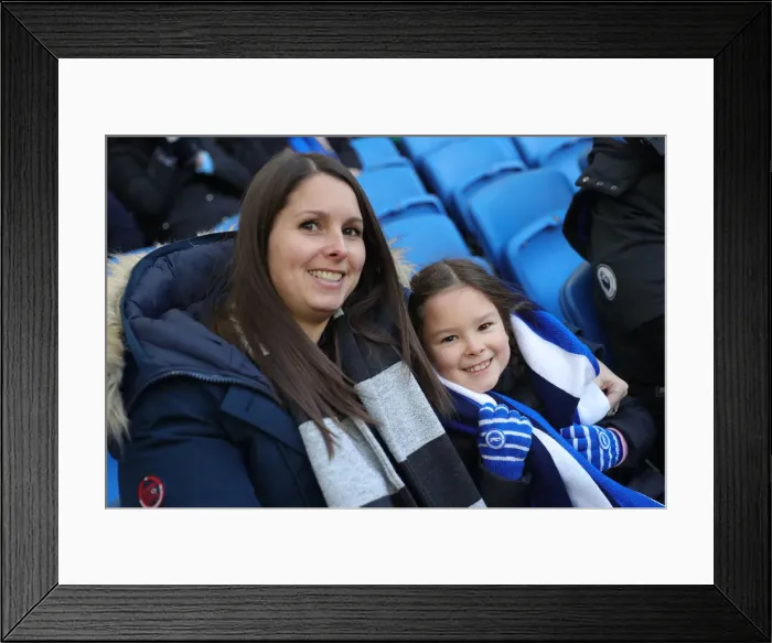 Framed Print : Brighton and Hove Albion vs Aston Villa: A Premier League Clash at American Express Community Stadium (January 18, 2020)