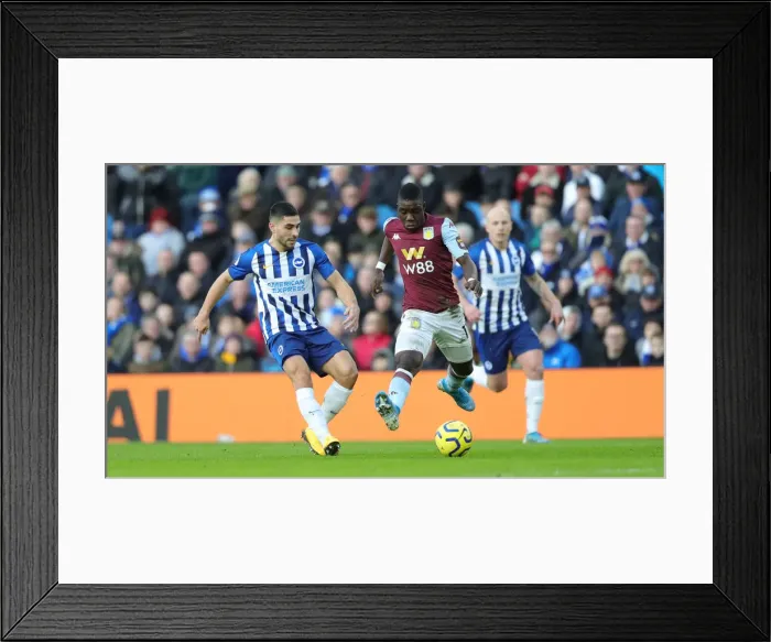 Framed Print : Brighton and Hove Albion vs. Aston Villa: A Premier League Clash at American Express Community Stadium (January 18, 2020) Framed Print : Brighton and Hove Albion vs. Aston Villa: A Premier League Clash at American Express Community Stadium (January 18, 2020)