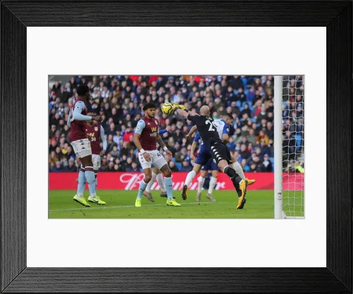 Framed Print : Premier League Showdown: Brighton & Hove Albion vs. Aston Villa (18th January 2020) Framed Print : Premier League Showdown: Brighton & Hove Albion vs. Aston Villa (18th January 2020)