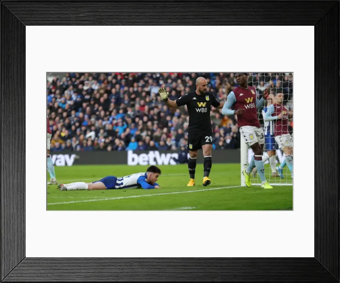 Framed Print : Brighton and Hove Albion vs Aston Villa: A Premier League Clash at American Express Community Stadium (January 18, 2020) Framed Print : Brighton and Hove Albion vs Aston Villa: A Premier League Clash at American Express Community Stadium (January 18, 2020)
