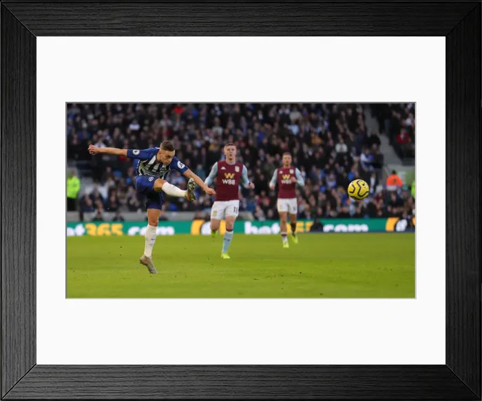 Framed Print : Brighton and Hove Albion vs. Aston Villa: A Premier League Clash at American Express Community Stadium (January 18, 2020) Framed Print : Brighton and Hove Albion vs. Aston Villa: A Premier League Clash at American Express Community Stadium (January 18, 2020)