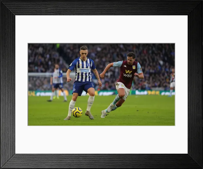Framed Print : Brighton and Hove Albion vs. Aston Villa: A Premier League Clash at American Express Community Stadium (January 18, 2020) Framed Print : Brighton and Hove Albion vs. Aston Villa: A Premier League Clash at American Express Community Stadium (January 18, 2020)