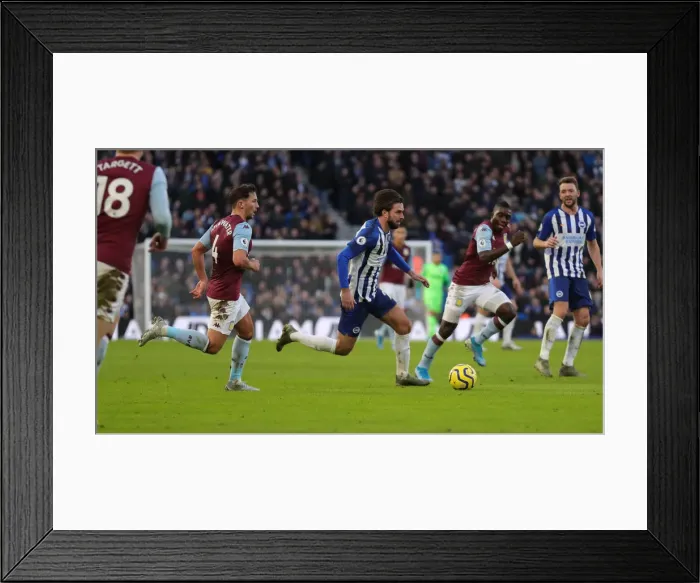 Framed Print : Brighton and Hove Albion vs Aston Villa: A Premier League Showdown at American Express Community Stadium (January 18, 2020) Framed Print : Brighton and Hove Albion vs Aston Villa: A Premier League Showdown at American Express Community Stadium (January 18, 2020)