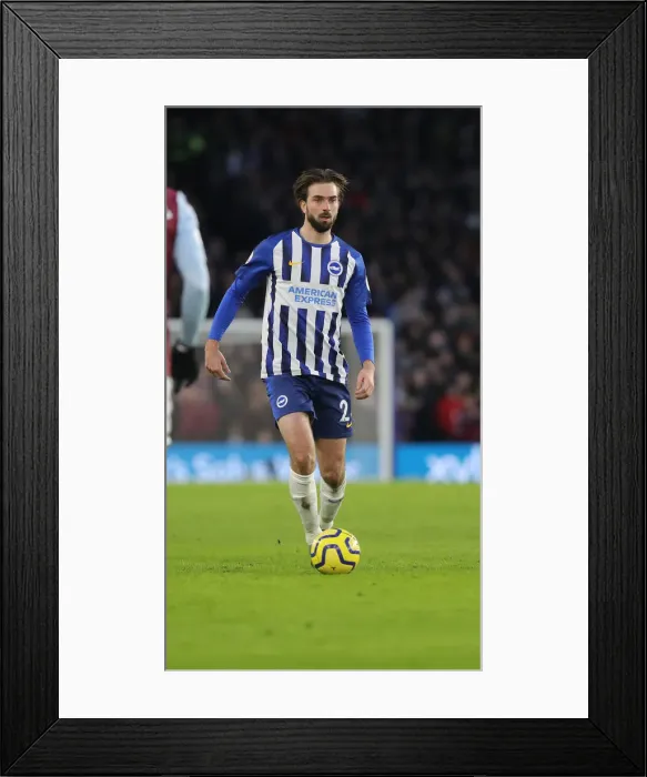Framed Print : Brighton and Hove Albion vs Aston Villa: A Premier League Clash at American Express Community Stadium (January 18, 2020)