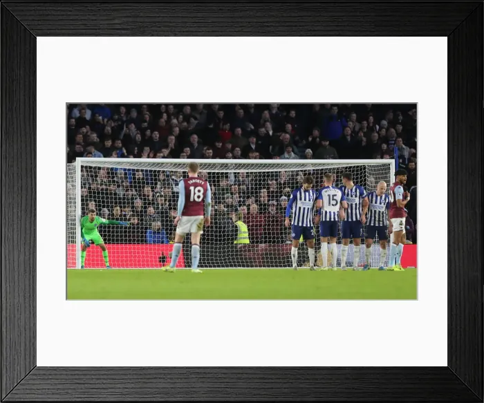 Framed Print : Brighton and Hove Albion vs. Aston Villa: A Premier League Clash at American Express Community Stadium (January 18, 2020) Framed Print : Brighton and Hove Albion vs. Aston Villa: A Premier League Clash at American Express Community Stadium (January 18, 2020)