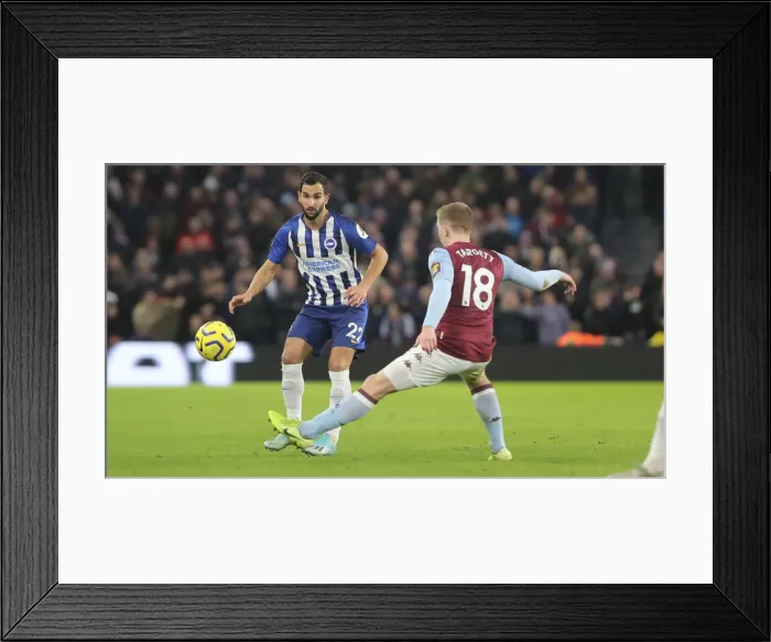 Framed Print : Brighton and Hove Albion vs. Aston Villa: A Premier League Clash at American Express Community Stadium (January 18, 2020) Framed Print : Brighton and Hove Albion vs. Aston Villa: A Premier League Clash at American Express Community Stadium (January 18, 2020)