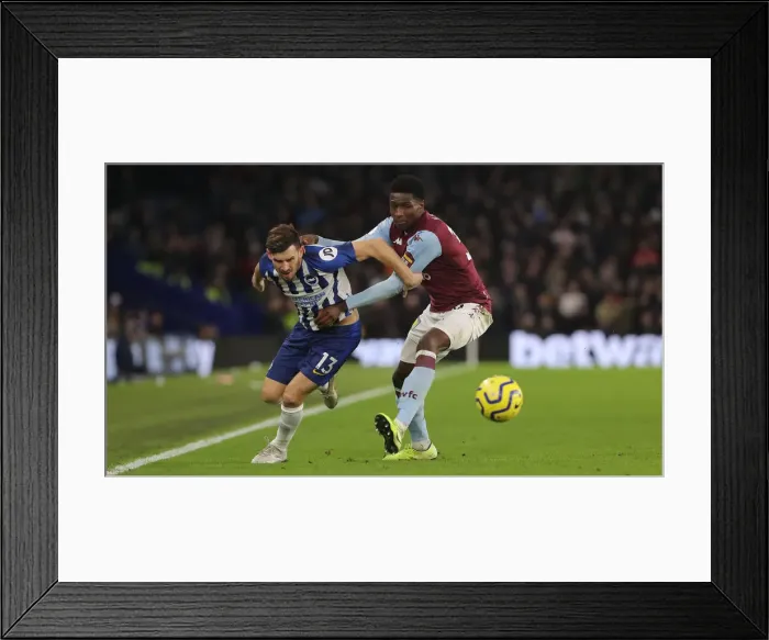 Framed Print : Brighton & Hove Albion vs. Aston Villa: A Premier League Clash at American Express Community Stadium (January 18, 2020) Framed Print : Brighton & Hove Albion vs. Aston Villa: A Premier League Clash at American Express Community Stadium (January 18, 2020)