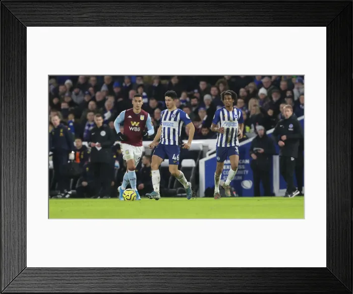 Framed Print : Brighton and Hove Albion vs Aston Villa: A Premier League Clash at American Express Community Stadium (January 18, 2020) Framed Print : Brighton and Hove Albion vs Aston Villa: A Premier League Clash at American Express Community Stadium (January 18, 2020)