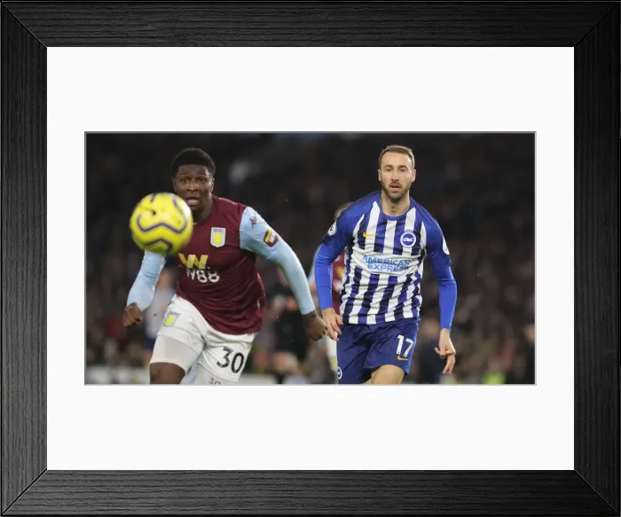 Framed Print : Brighton and Hove Albion vs. Aston Villa: A Premier League Clash at American Express Community Stadium (January 18, 2020) Framed Print : Brighton and Hove Albion vs. Aston Villa: A Premier League Clash at American Express Community Stadium (January 18, 2020)