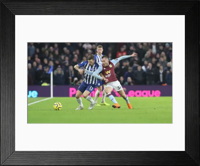 Framed Print : Brighton and Hove Albion vs. Aston Villa: A Premier League Clash at American Express Community Stadium (18th January 2020) Framed Print : Brighton and Hove Albion vs. Aston Villa: A Premier League Clash at American Express Community Stadium (18th January 2020)