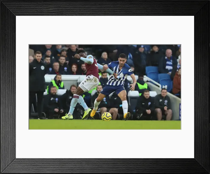 Framed Print : Brighton and Hove Albion vs. Aston Villa: A Premier League Clash at American Express Community Stadium (January 18, 2020) Framed Print : Brighton and Hove Albion vs. Aston Villa: A Premier League Clash at American Express Community Stadium (January 18, 2020)