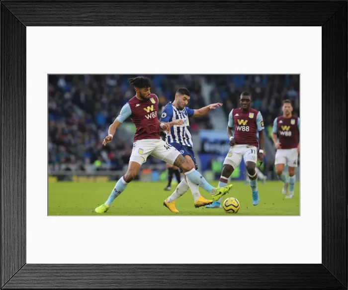 Framed Print : Premier League Showdown: Brighton & Hove Albion vs. Aston Villa (18th January 2020) - American Express Community Stadium Framed Print : Premier League Showdown: Brighton & Hove Albion vs. Aston Villa (18th January 2020) - American Express Community Stadium