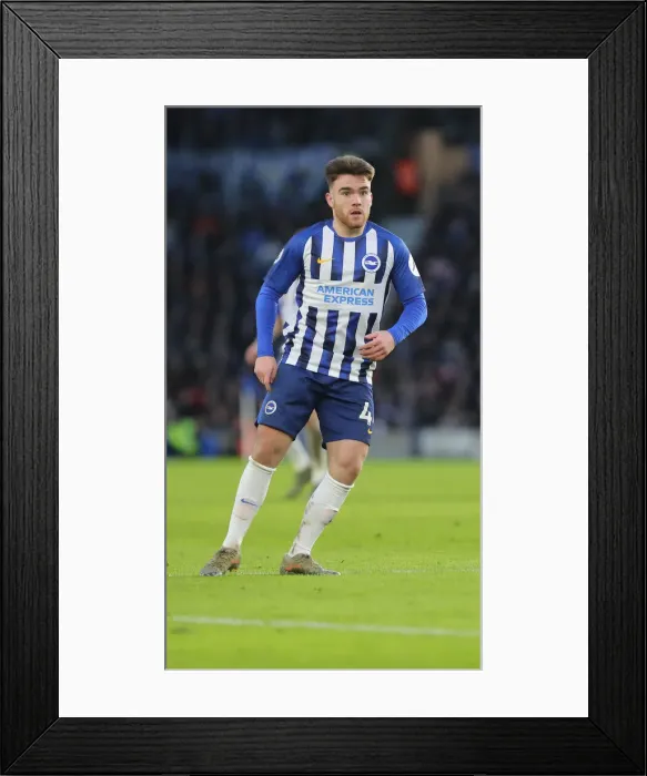 Framed Print : Brighton and Hove Albion vs. Aston Villa: A Premier League Clash at American Express Community Stadium (January 18, 2020)