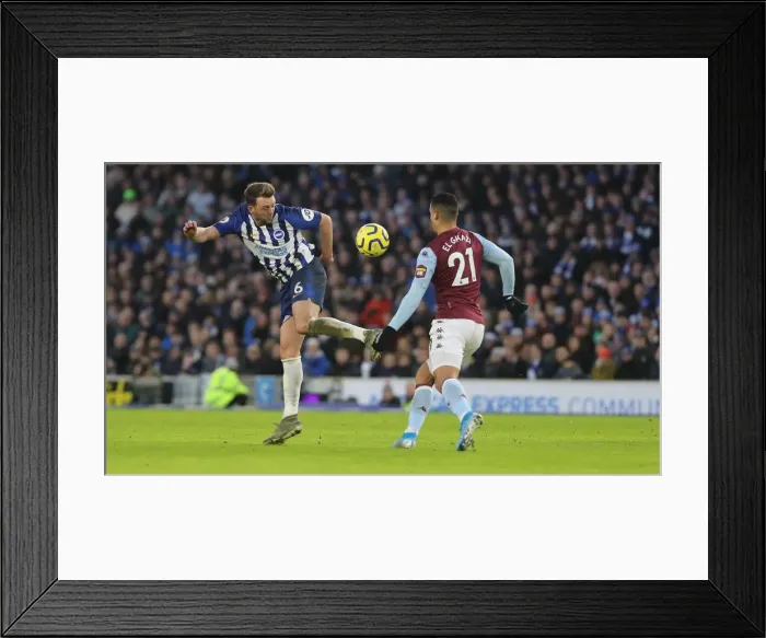 Framed Print : Brighton and Hove Albion vs. Aston Villa: Premier League Showdown at American Express Community Stadium (January 18, 2020) Framed Print : Brighton and Hove Albion vs. Aston Villa: Premier League Showdown at American Express Community Stadium (January 18, 2020)