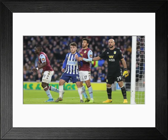 Framed Print : Brighton and Hove Albion vs. Aston Villa: A Premier League Showdown at American Express Community Stadium (January 18, 2020) Framed Print : Brighton and Hove Albion vs. Aston Villa: A Premier League Showdown at American Express Community Stadium (January 18, 2020)