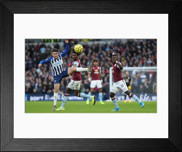 Framed Print : Brighton and Hove Albion vs Aston Villa: Premier League Showdown at American Express Community Stadium (January 18, 2020) Framed Print : Brighton and Hove Albion vs Aston Villa: Premier League Showdown at American Express Community Stadium (January 18, 2020)