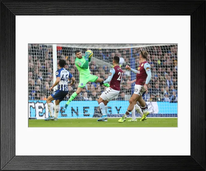 Framed Print : Brighton and Hove Albion vs. Aston Villa: A Premier League Clash at American Express Community Stadium (January 18, 2020) Framed Print : Brighton and Hove Albion vs. Aston Villa: A Premier League Clash at American Express Community Stadium (January 18, 2020)