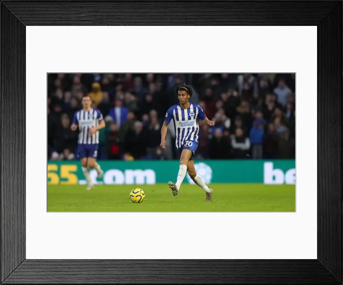 Framed Print : Brighton and Hove Albion vs. Aston Villa: January Showdown in the Premier League (18th Jan 2020)