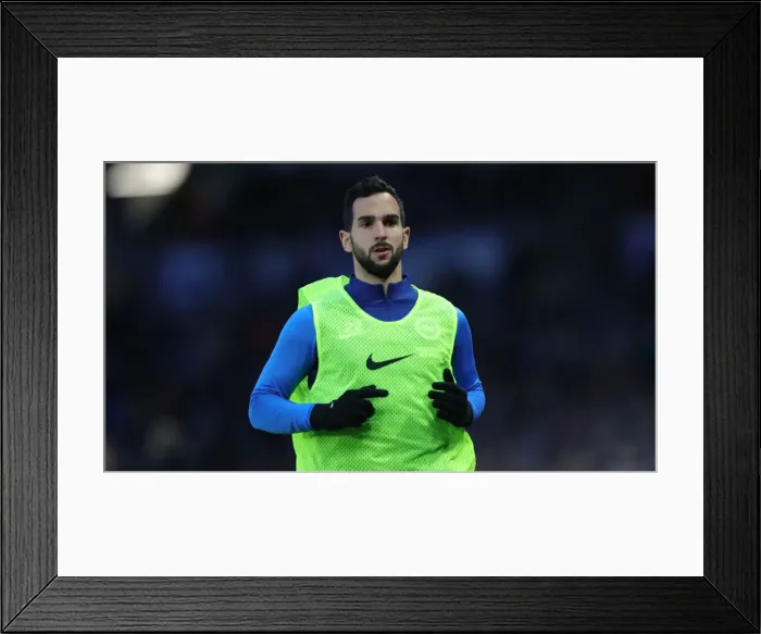 Framed Print : Brighton and Hove Albion vs. Aston Villa: January Showdown in the Premier League (18th Jan 2020)
