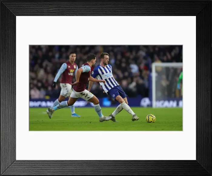 Framed Print : Brighton and Hove Albion vs. Aston Villa: A Premier League Clash at American Express Community Stadium (January 18, 2020) Framed Print : Brighton and Hove Albion vs. Aston Villa: A Premier League Clash at American Express Community Stadium (January 18, 2020)