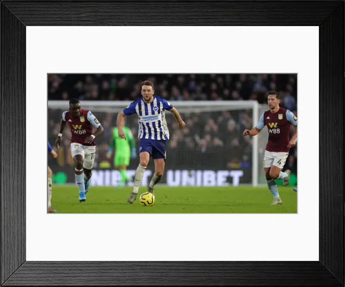 Framed Print : Brighton and Hove Albion vs. Aston Villa: Premier League Showdown at American Express Community Stadium (January 18, 2020) Framed Print : Brighton and Hove Albion vs. Aston Villa: Premier League Showdown at American Express Community Stadium (January 18, 2020)