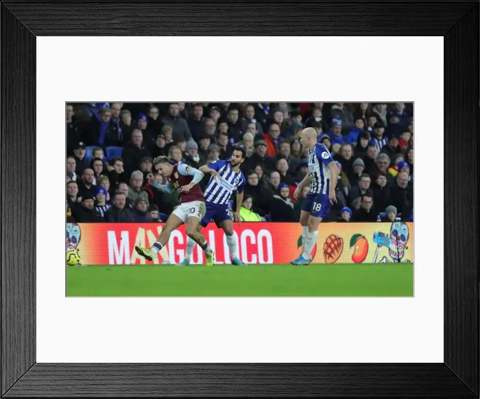 Framed Print : Brighton and Hove Albion vs. Aston Villa: January Showdown in the Premier League (18th Jan 2020) Framed Print : Brighton and Hove Albion vs. Aston Villa: January Showdown in the Premier League (18th Jan 2020)