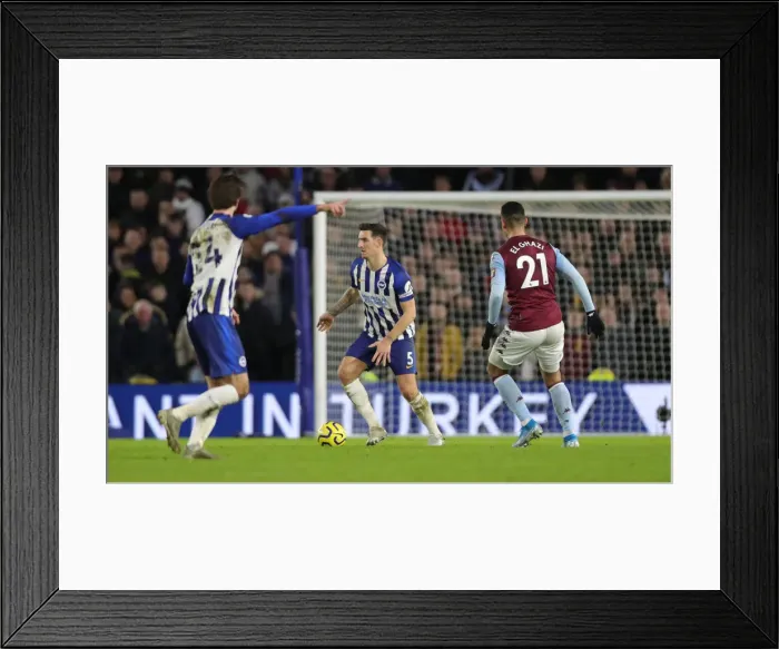 Framed Print : Brighton and Hove Albion vs. Aston Villa: A Premier League Clash at American Express Community Stadium (January 18, 2020) Framed Print : Brighton and Hove Albion vs. Aston Villa: A Premier League Clash at American Express Community Stadium (January 18, 2020)