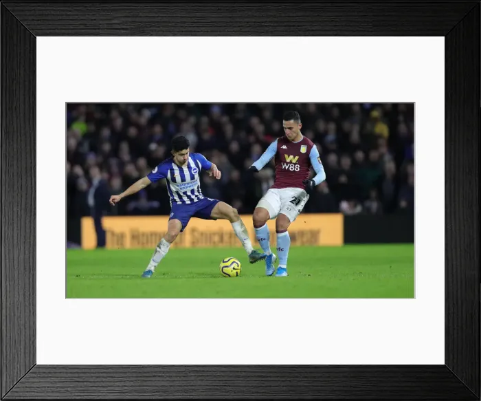 Framed Print : Brighton & Hove Albion vs Aston Villa: A Premier League Clash at American Express Community Stadium (January 18, 2020) Framed Print : Brighton & Hove Albion vs Aston Villa: A Premier League Clash at American Express Community Stadium (January 18, 2020)
