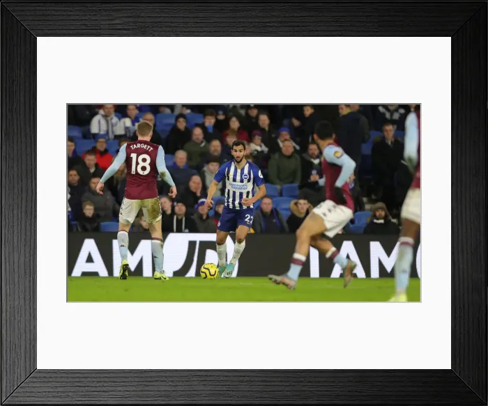 Framed Print : Brighton and Hove Albion vs Aston Villa: Premier League Showdown at American Express Community Stadium (January 2020) Framed Print : Brighton and Hove Albion vs Aston Villa: Premier League Showdown at American Express Community Stadium (January 2020)