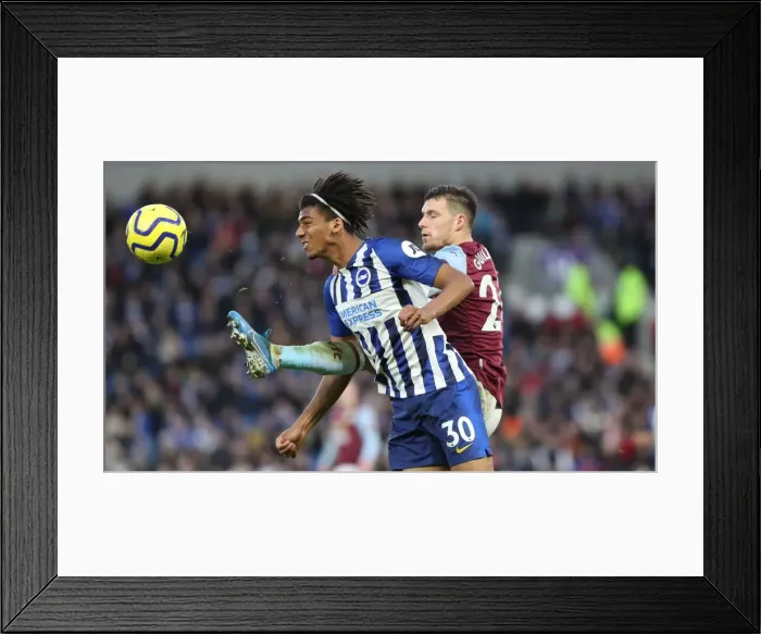 Framed Print : Brighton and Hove Albion vs. Aston Villa: A Premier League Clash at American Express Community Stadium (January 18, 2020) Framed Print : Brighton and Hove Albion vs. Aston Villa: A Premier League Clash at American Express Community Stadium (January 18, 2020)
