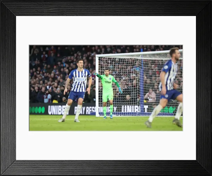 Framed Print : Brighton and Hove Albion vs. Aston Villa: A Premier League Clash at American Express Community Stadium (January 18, 2020) Framed Print : Brighton and Hove Albion vs. Aston Villa: A Premier League Clash at American Express Community Stadium (January 18, 2020)