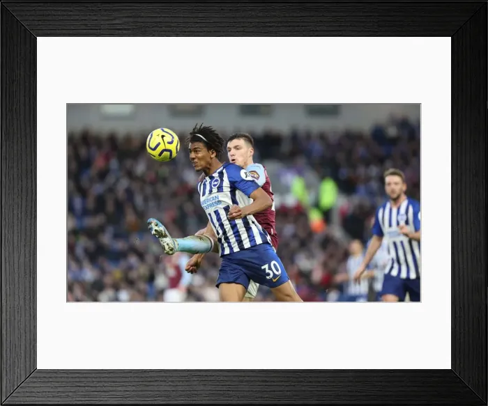Framed Print : Brighton and Hove Albion vs. Aston Villa: A Premier League Clash at American Express Community Stadium (January 18, 2020) Framed Print : Brighton and Hove Albion vs. Aston Villa: A Premier League Clash at American Express Community Stadium (January 18, 2020)